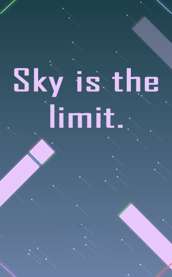 Céu é o limite.