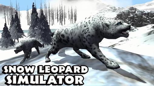 Simulador de leopardo da neve