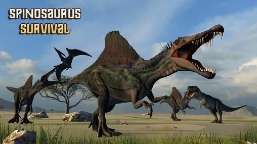 Simulador de sobrevivência do spinosaurus