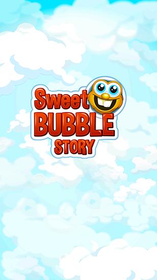 História de bolhas doce