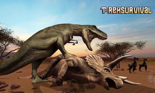 T-Rex simulador de sobrevivência