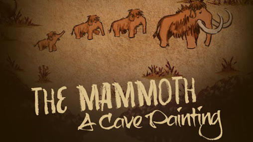 O mamute: Pintura de caverna