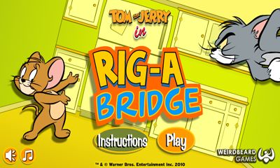 Tom e Jerry. Construção de Ponte