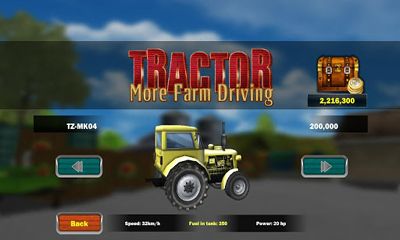 Tractor. Mais Condução da Fazenda