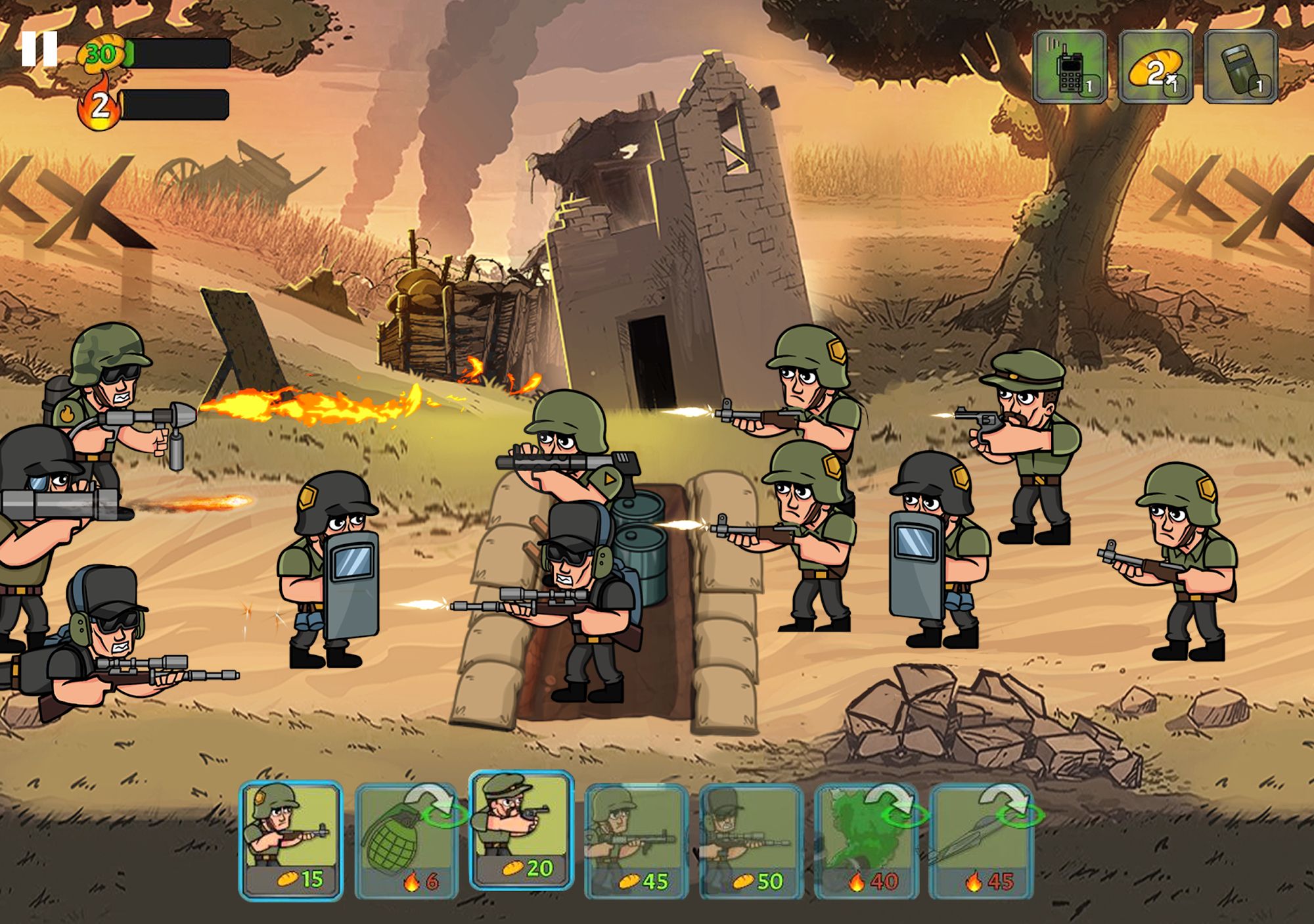 War Strategy Game: RTS WW2