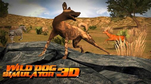Simulador de cão selvagem 3D