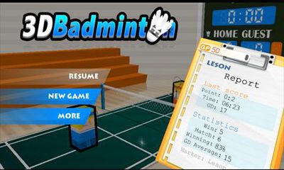 Baixar 3D Badminton para Android grátis.
