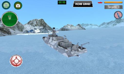 3D Navio de Guerra de Marinha