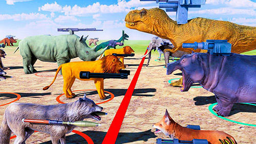 Beast animals kingdom battle: Epic battle simulator