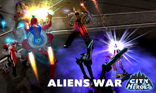 Baixar Heróis da cidade 3D: Guerra de alienígenas para Android grátis.