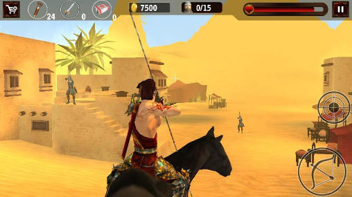 Confronto de arqueiros egípcios