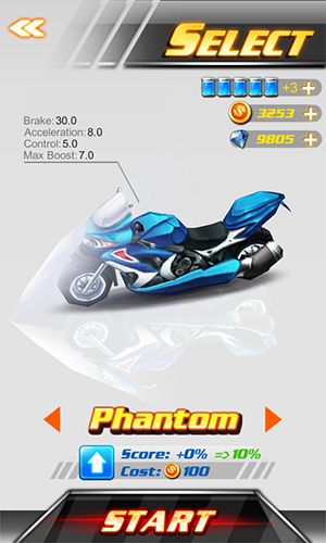 Corridas loucas de moto 3D