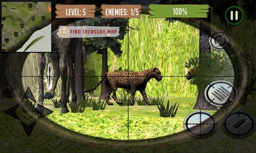 Selva: Caça e tiro 3D