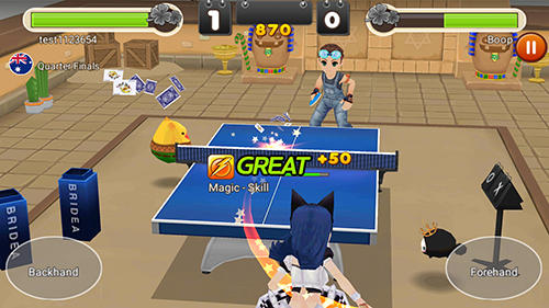 Rei de ping pong: Rei de ténis de mesa