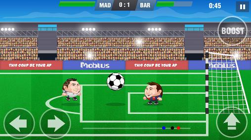 Mini futebol: Campeonato de futebol de cabeça