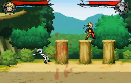 A Batalha do Naruto - Espada de Sombra X