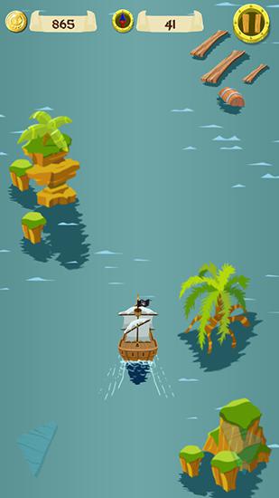 Navio pirata: Navegação sem fim