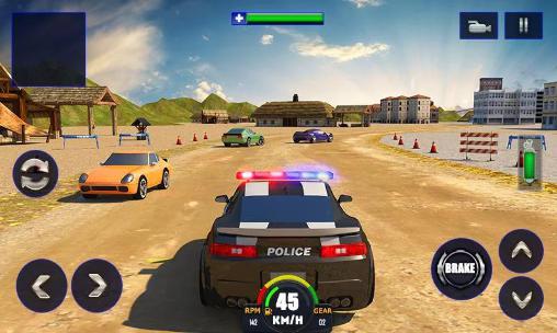 Perseguição policial: Simulador de aventura 3D
