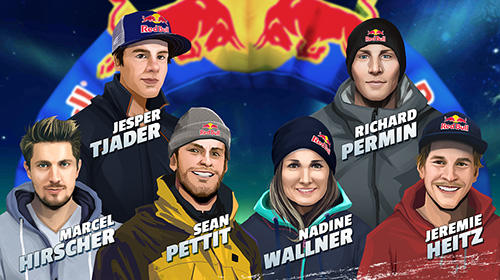 Red Bull free skiing