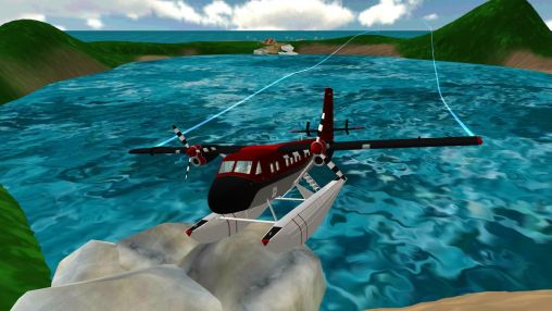 Plano de mar: Simulador de vôo 3D