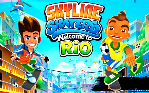 Patinadores de linha do horizonte: Bem-vindo ao Rio