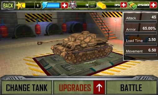 Ataque de tanque: Batalha de tanques 3D