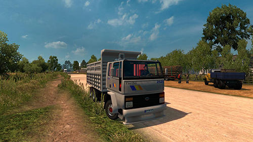 Truck driver simulation: Cargo transport