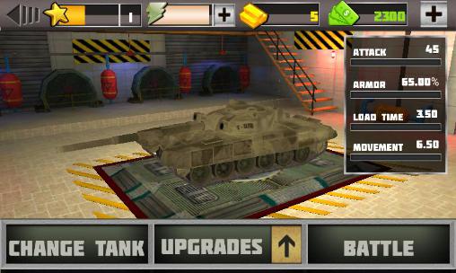 Batalha de tanques da guerra mundial 3D