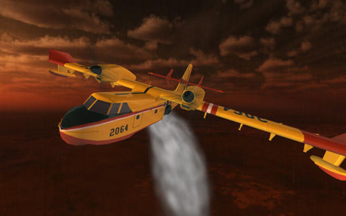 Simulador de Avião bombeiro