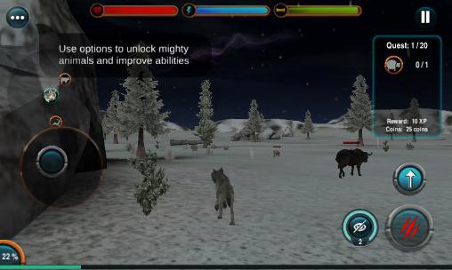 Simulador do Lobo irritado 3D