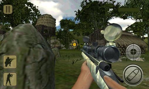Comando do exército: Tiro do atirador 3D