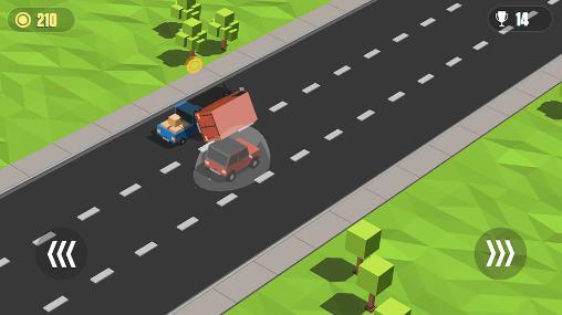Carros de blocos: Corrida no tráfego