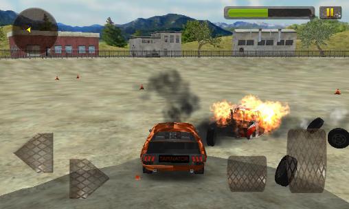 Guerras de carros 3D: Mania de demolição