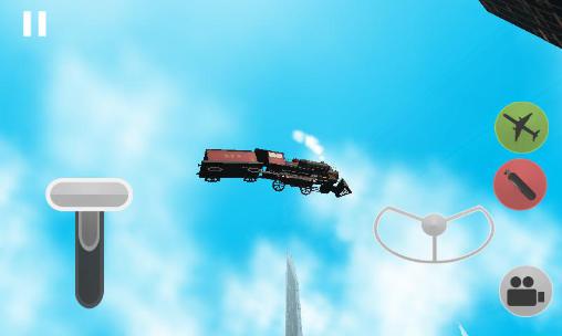 Simulador de trem voador 3D