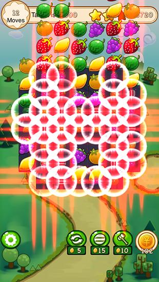 Diversão de Explodir frutas: Mania