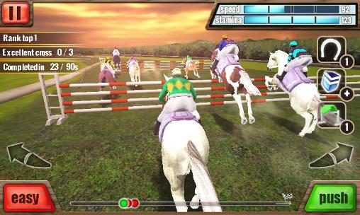 Corrida de cavalo 3D