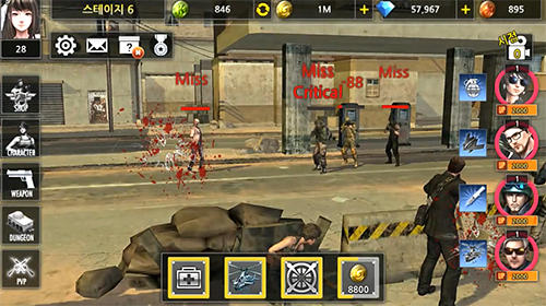Idle soldier: Zombie shooter RPG PvP clicker