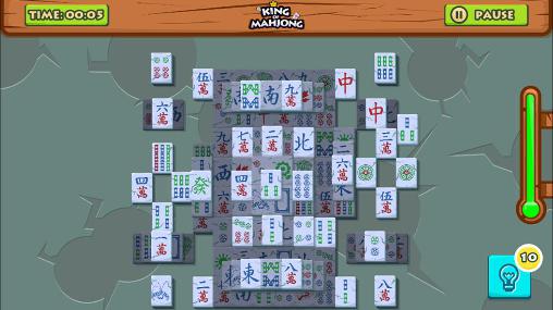 Rei de Solitário Mahjong: Rei de peças