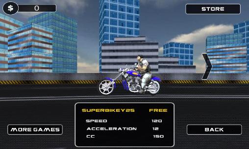 Corrida de moto 3D