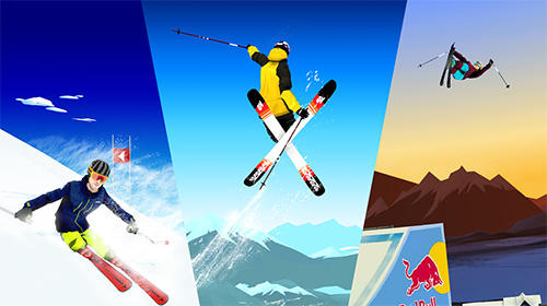 Red Bull free skiing