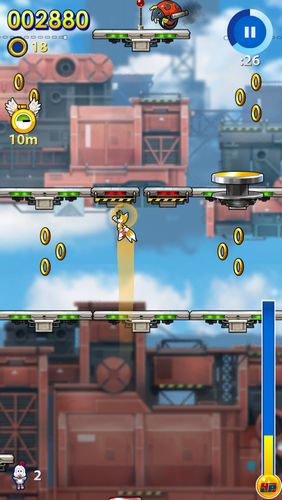Sonic saltando: Febre