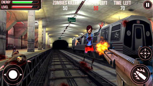 Ataque de zumbi no metrô 3D