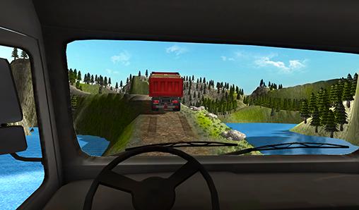 Piloto de caminhão radical 3D