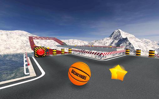 Basketroll 3D: Bola rolando