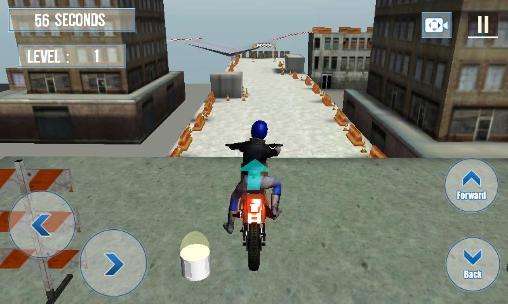 Corrida de moto: Acrobacias 3D