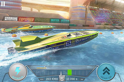 Boat racing 3D: Jetski driver and furious speed