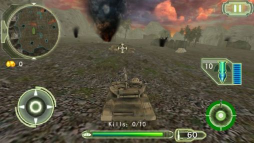 Tanque de combate louco 3D FPS