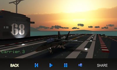 F18 Aterragem de Transportadora