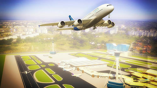 Flight simulator 3D: Airplane pilot