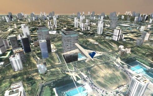 Simulador de voo: Avião da cidade 